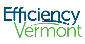 Logo of Efficiency Vermont, emphasizing energy efficiency initiatives.