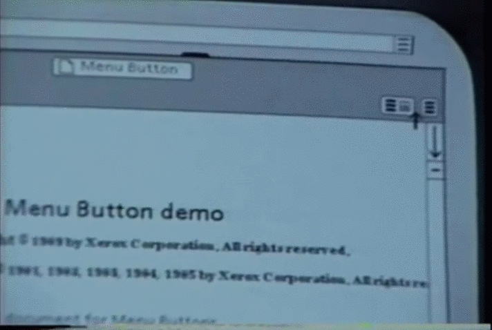 old computer screen